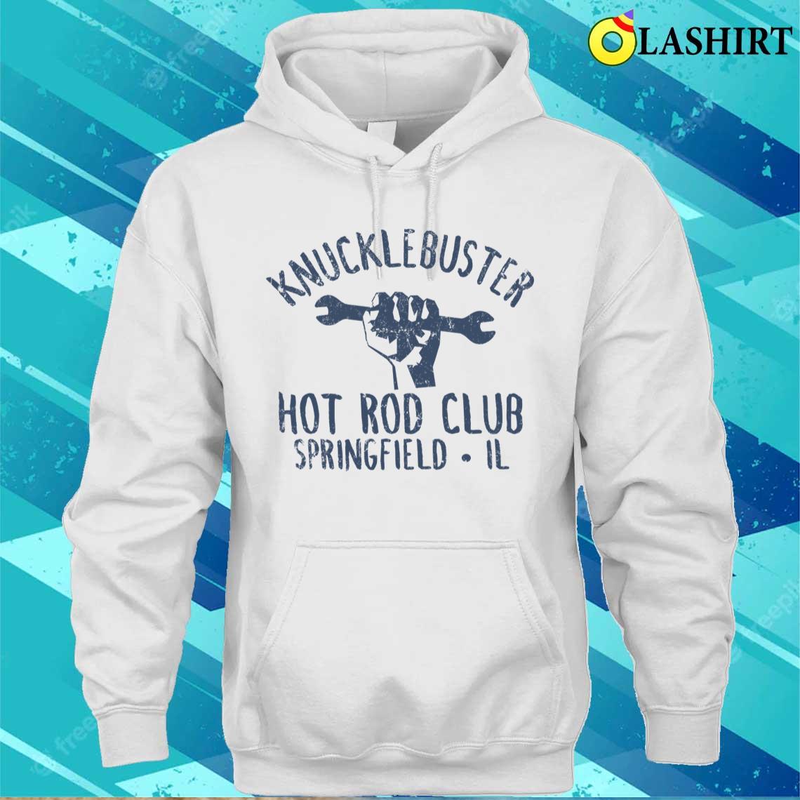 Knucklebuster Hot Rod Club T-shirt Unisex Hoodie Knucklebuster Hot Rod Club T-shirt Unisex Hoodie