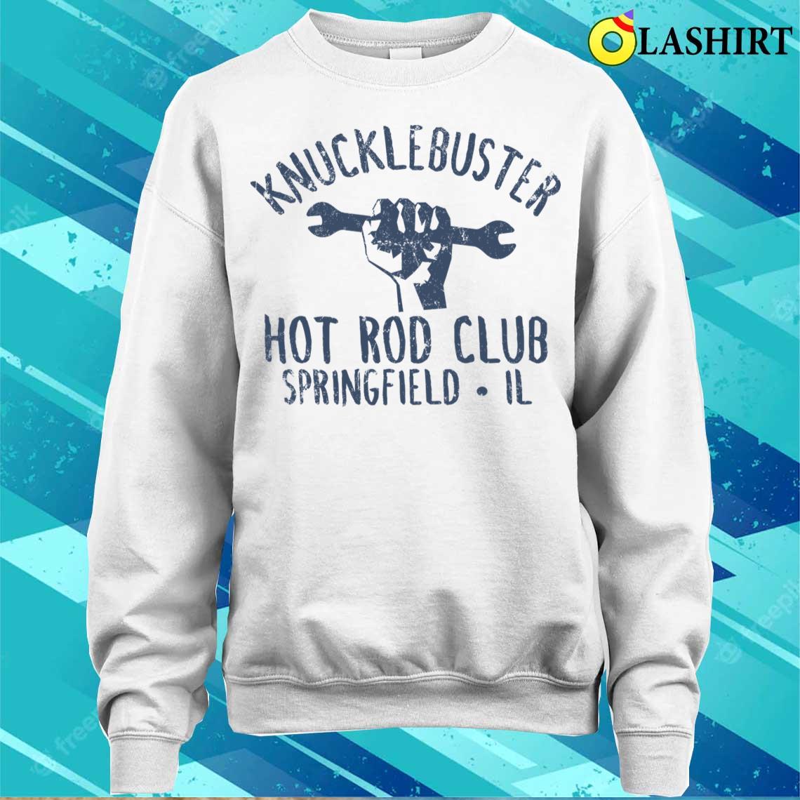 Knucklebuster Hot Rod Club T-shirt Sweater Shirt Knucklebuster Hot Rod Club T-shirt Sweater Shirt