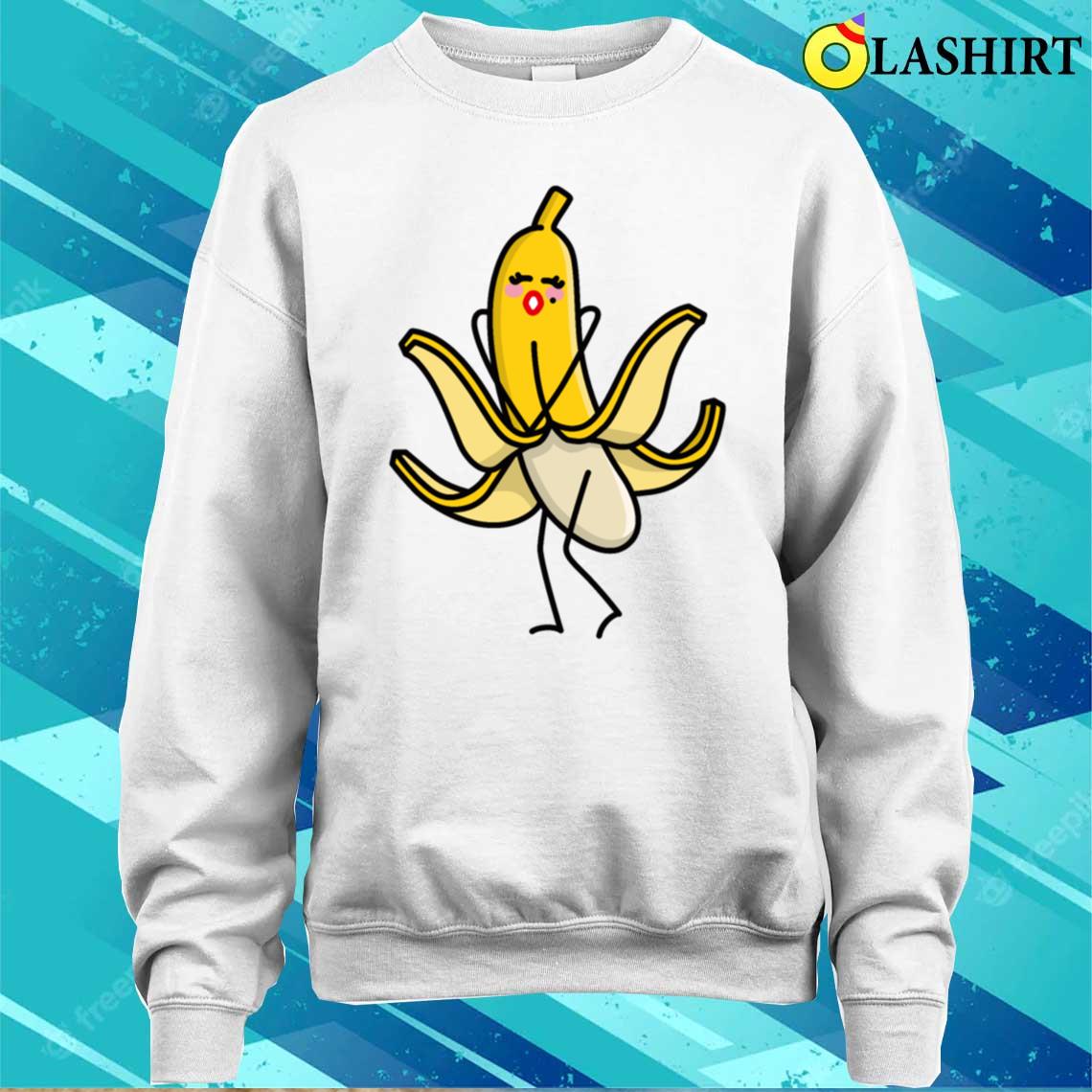 Marilyn Monroe Sexy Banana Blowing Skirt Up Pun T-shirt Sweater Shirt