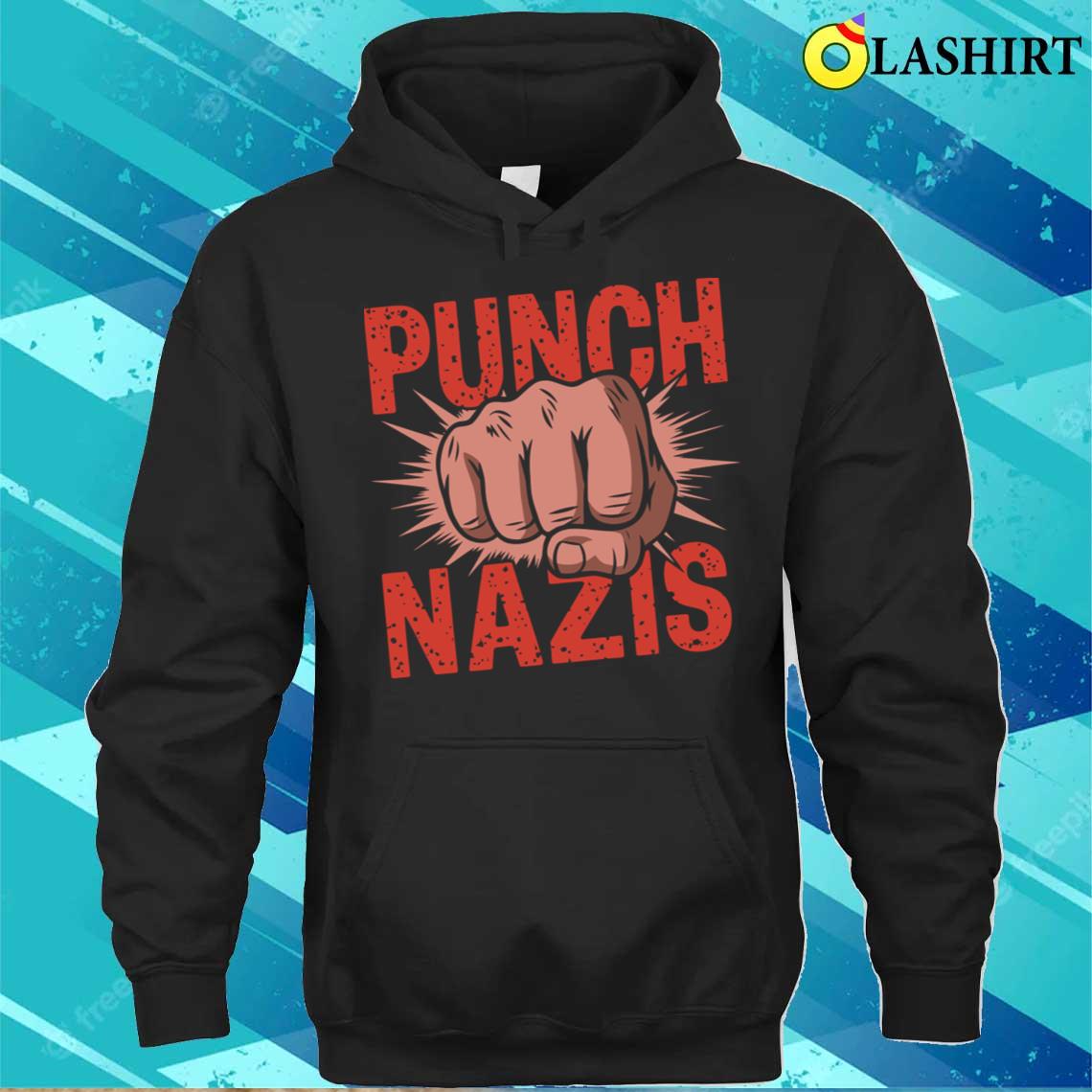 Punch-nazis T-shirt Unisex Hoodie
