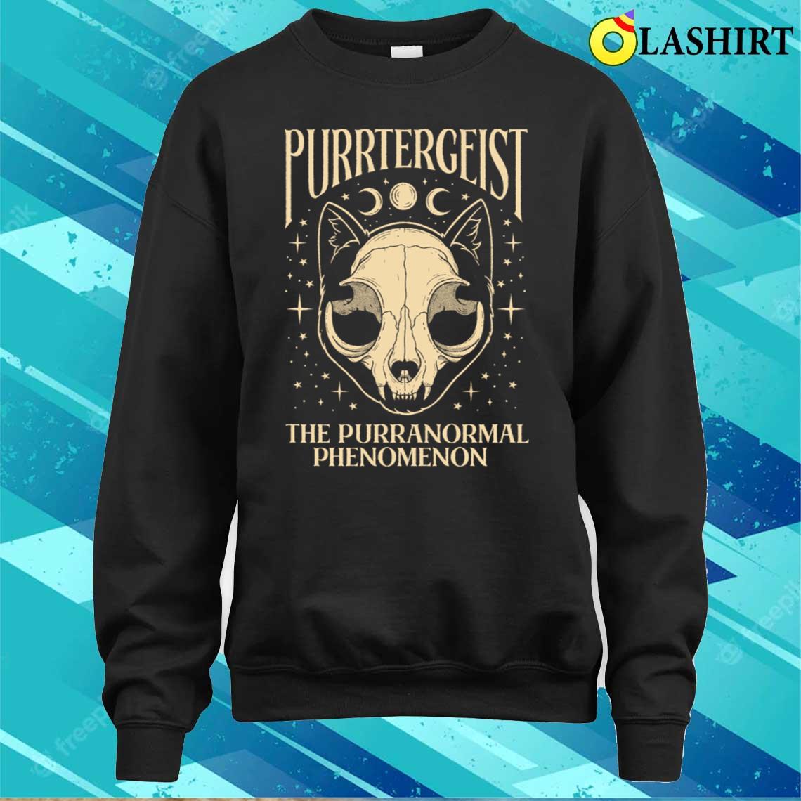 Purrtergeist T-shirt Sweater Shirt