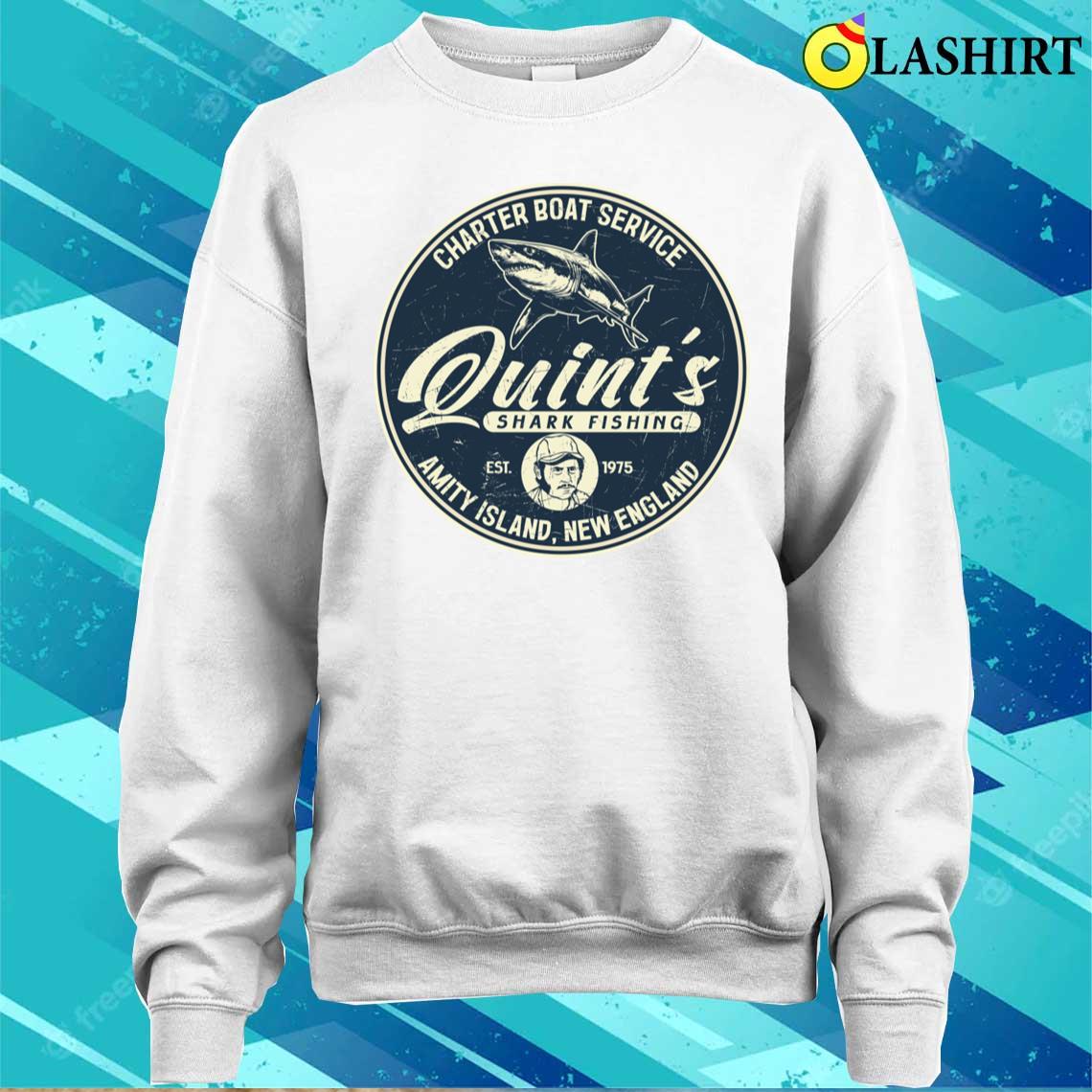 Quint's Carter Boat Service T-shirt Sweater Shirt