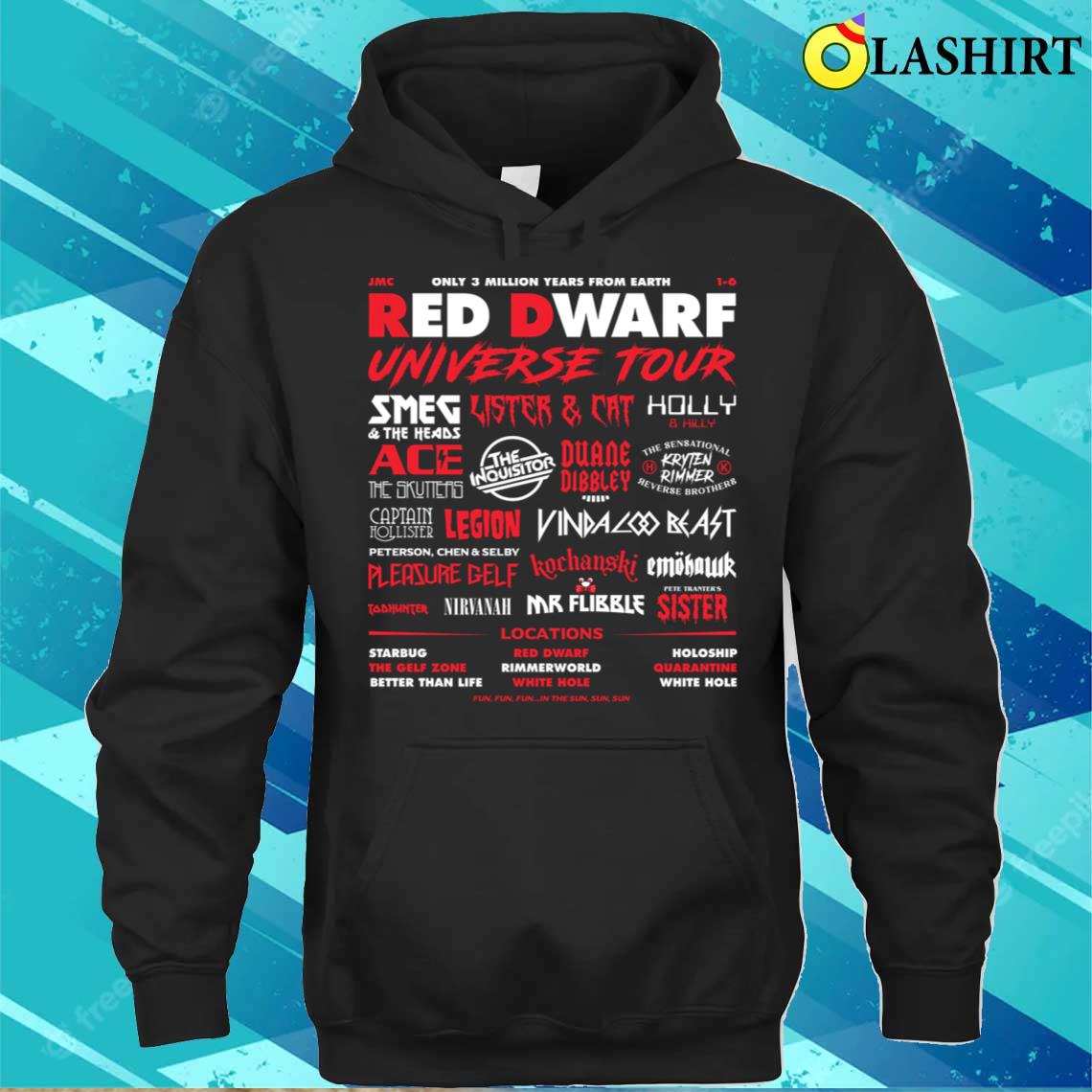 Red Dwarf Music Festival T-shirt Unisex Hoodie