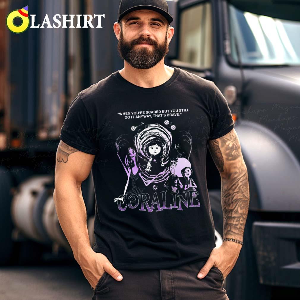 Retro Coraline Movie T-shirt Best Sale