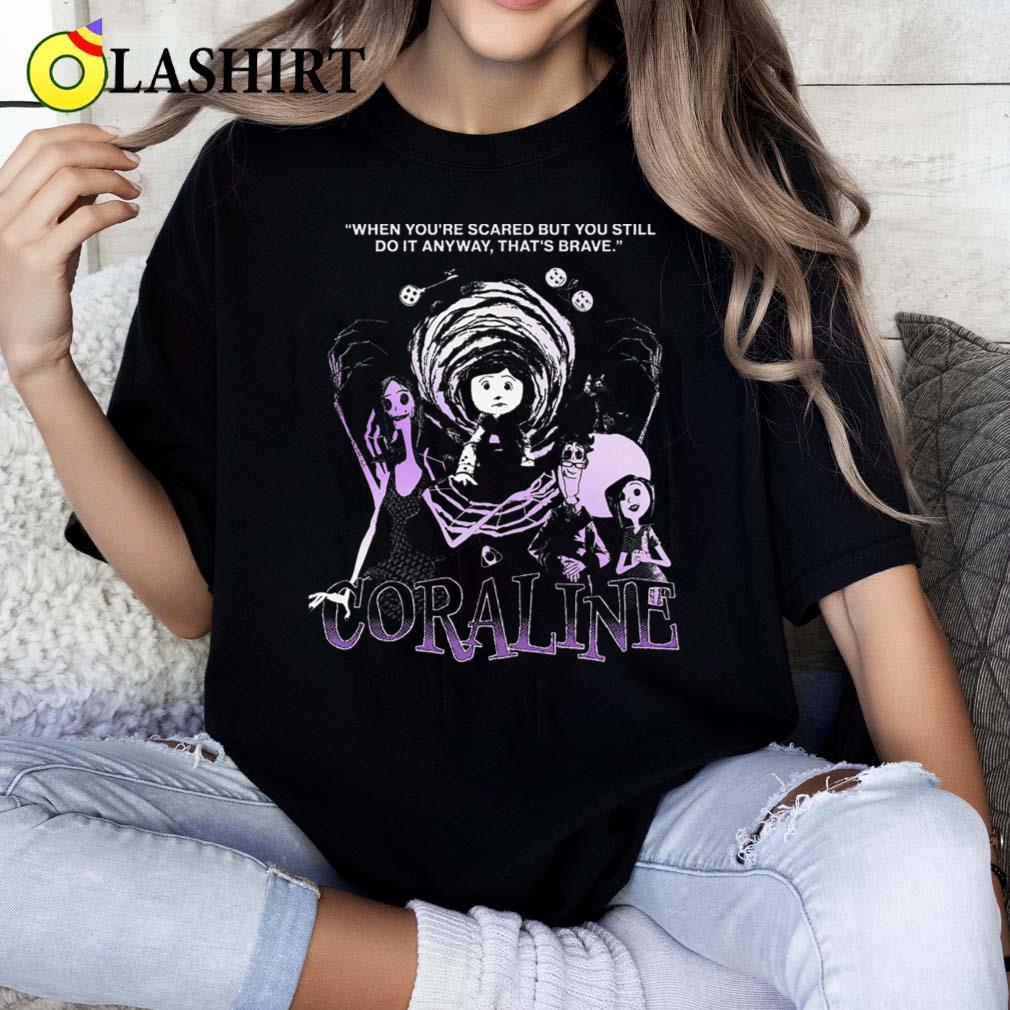 Retro Coraline Movie T-shirt Classic Shirt