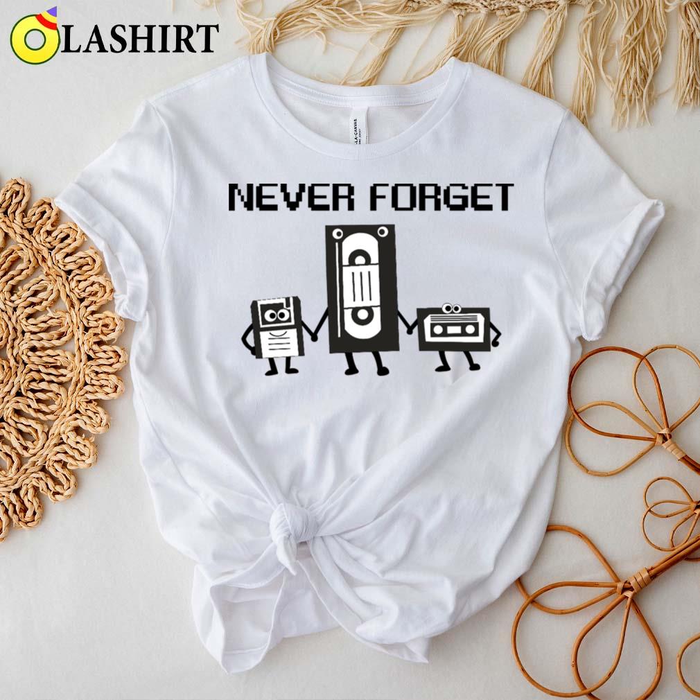 Retro Music System Illustration T-shirt Best Sale