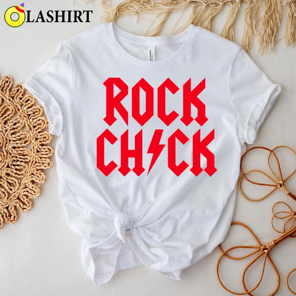 Rock Chick Hard Rock Rock Music Heavy Metal Girl T-shirt Best Sale