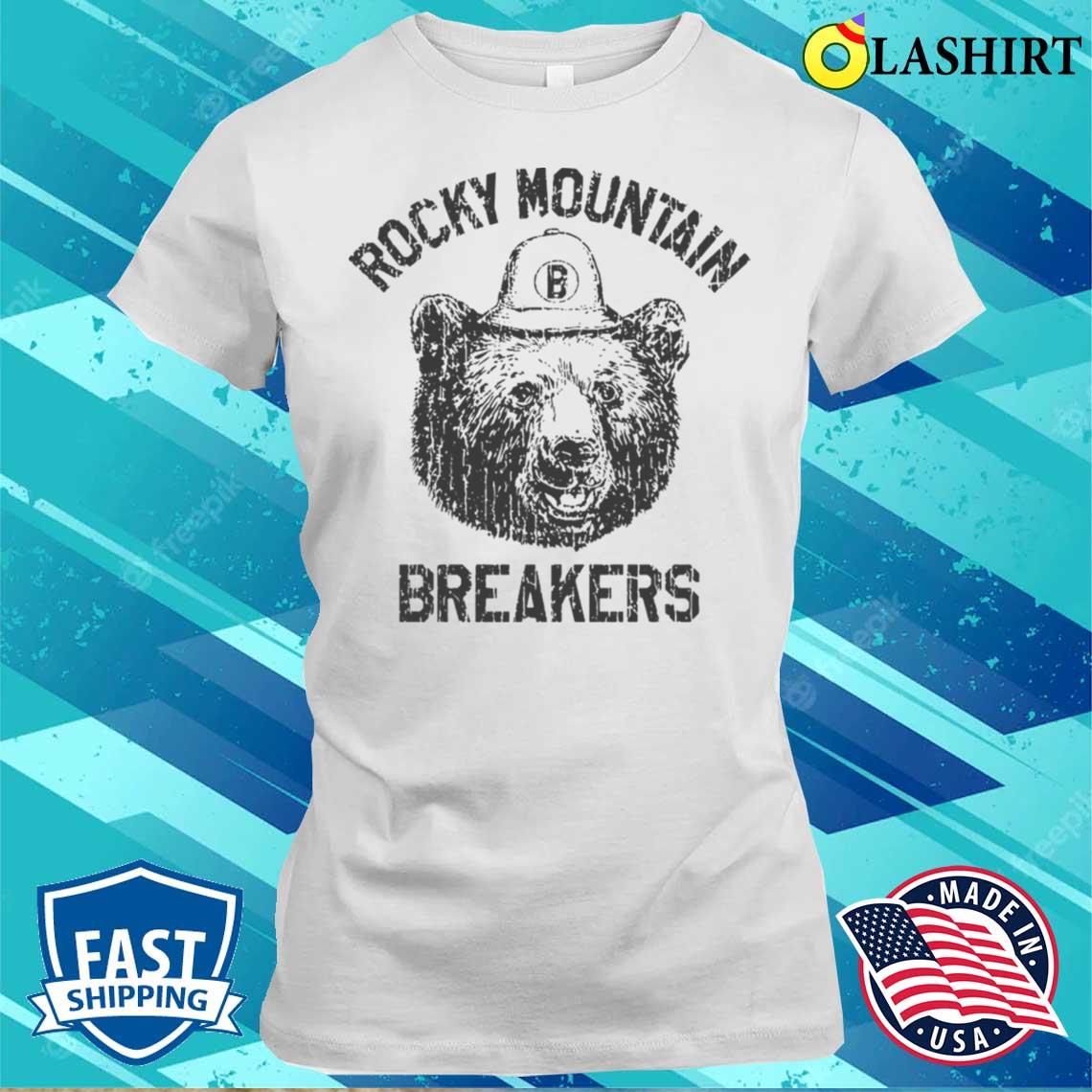 Rocky Mountain Breakers T-shirt Best Sale