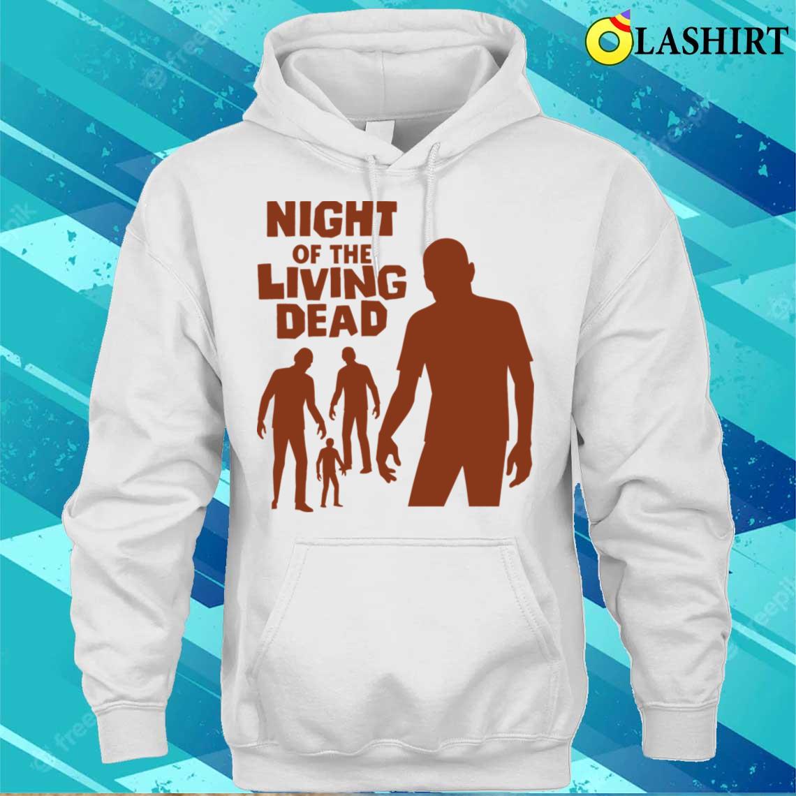 Silhouette Night Of The Living Dead T-shirt Unisex Hoodie
