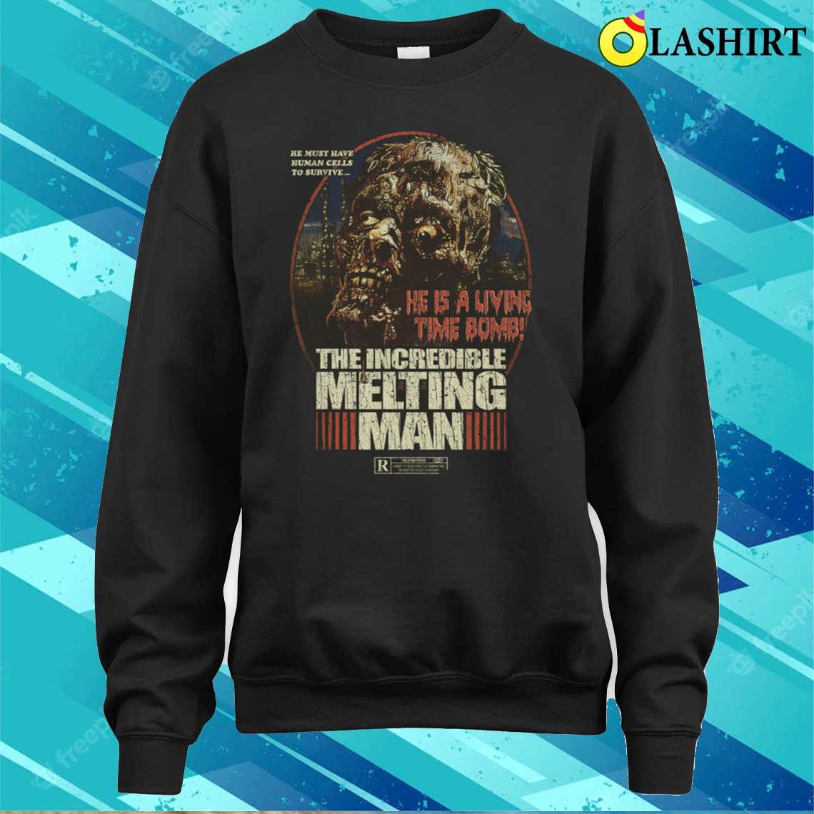 The Incredible Melting Man 1977 T-shirt Sweater Shirt