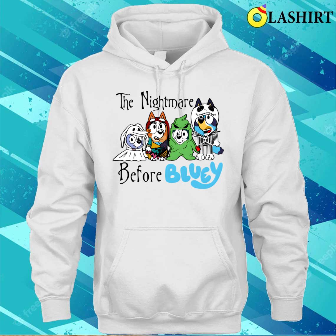 The Nightmare Before Bluey T-shirt Unisex Hoodie