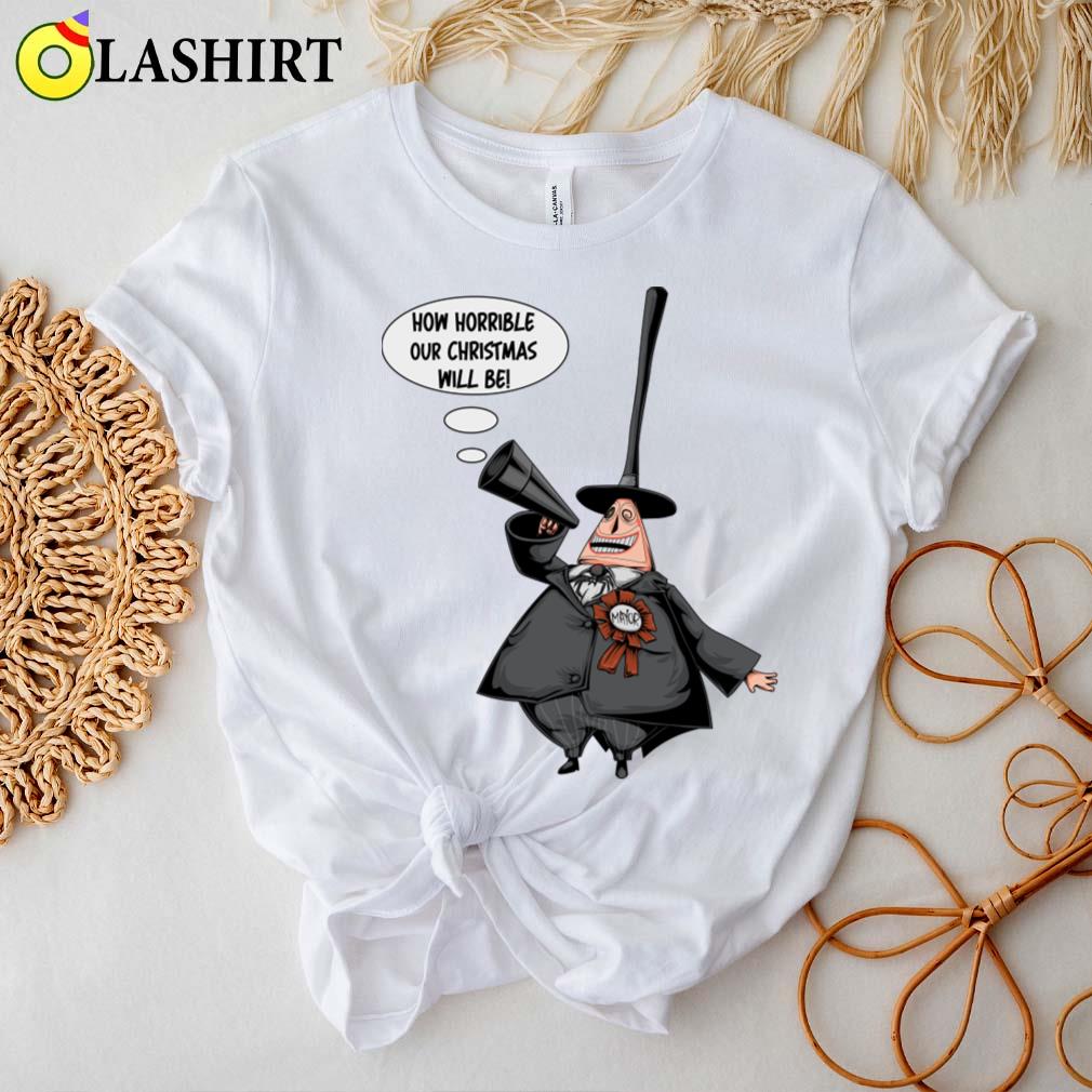 The Nightmare Before Christmas - Mayor T-shirt Best Sale