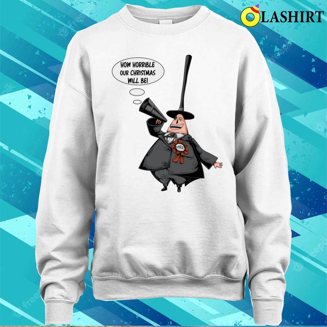 The Nightmare Before Christmas - Mayor T-shirt Sweater Shirt