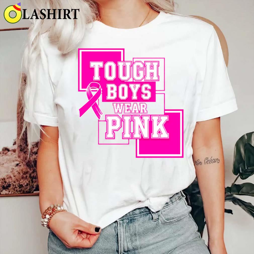Tough Guys Wear Pink Beast Cancer Awareness T-shirt Classic Shirt
