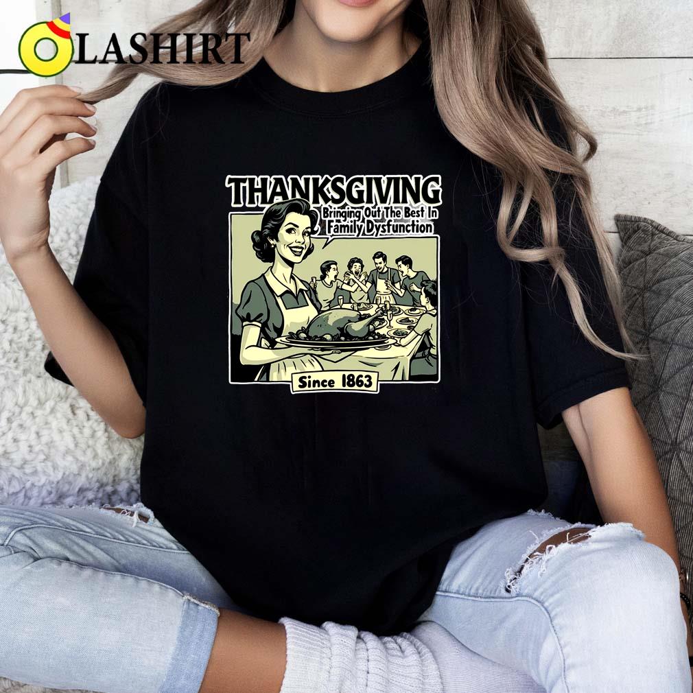 Vintage Retro Thanksgiving Shirt, Funny Thanksgiving Shirt Classic Shirt