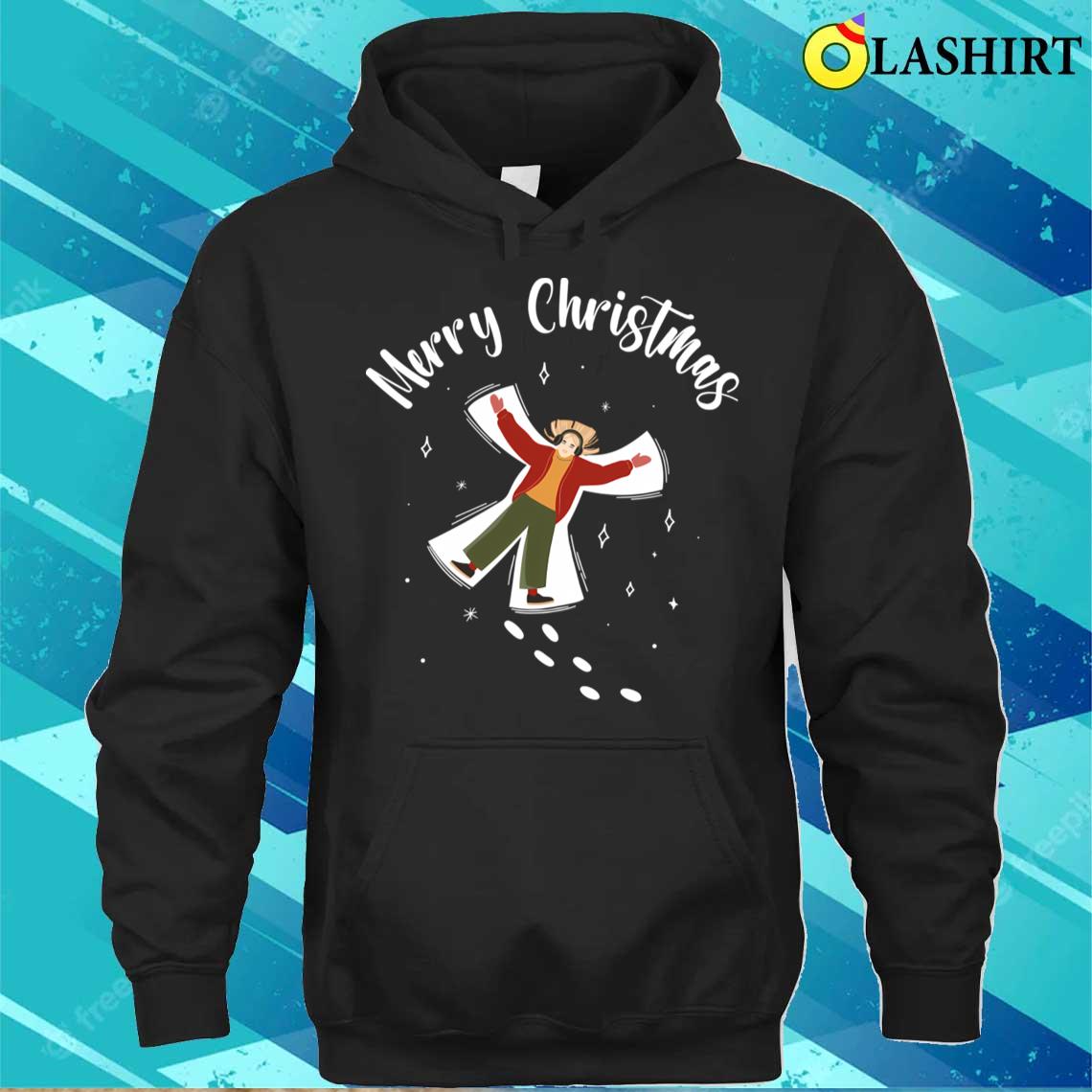 Winter Merry Festive T-shirt Unisex Hoodie