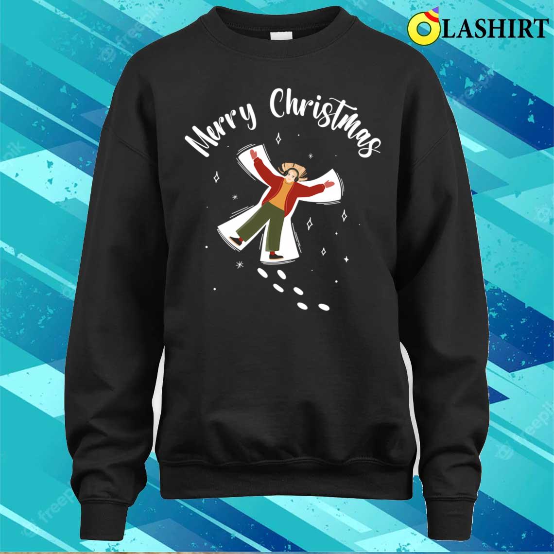 Winter Merry Festive T-shirt Sweater Shirt