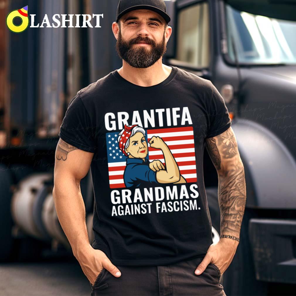 Grantifa Grandmas Against Fascism T-shirt