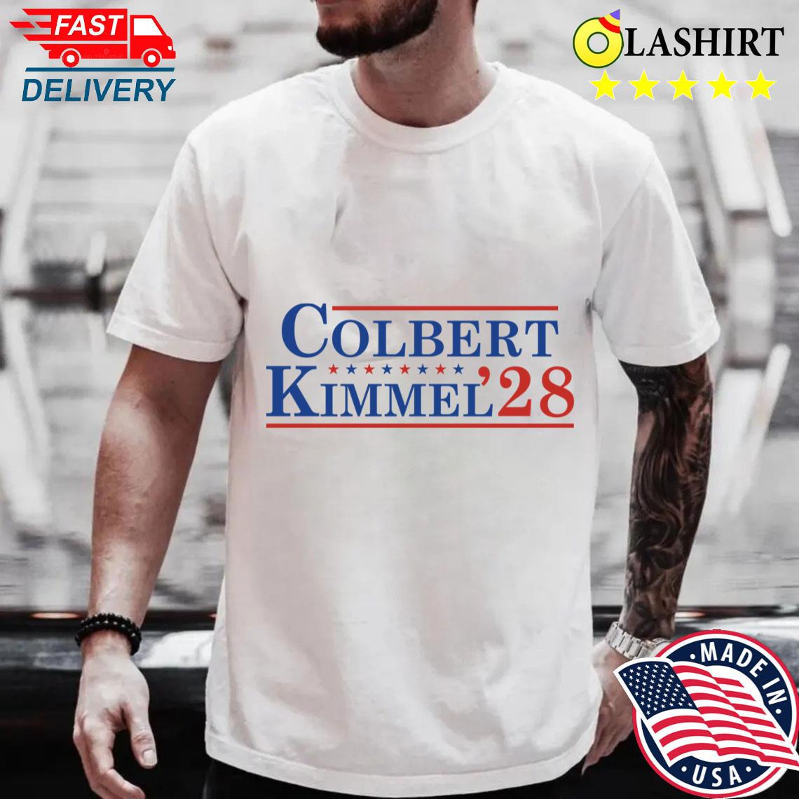 Colbert Kimmel 2028 Election T-shirt