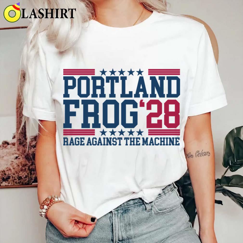 Anti Fascism Portland Frog 28 T-shirt Classic Shirt