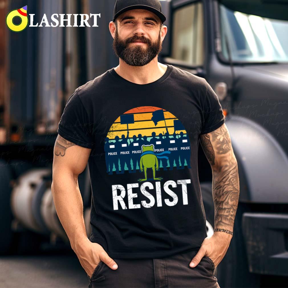 Anti Trump Rage Against The Machine Portland Frog T-shirt Best Sale