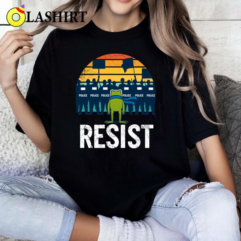 Anti Trump Rage Against The Machine Portland Frog T-shirt Classic Shirt