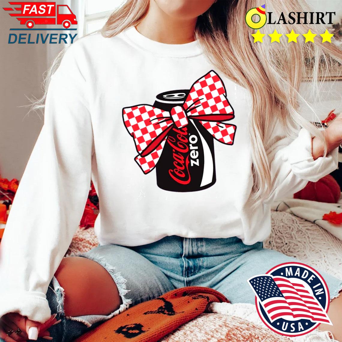 Coke Zero Coquette Shirt Sweater Shirt