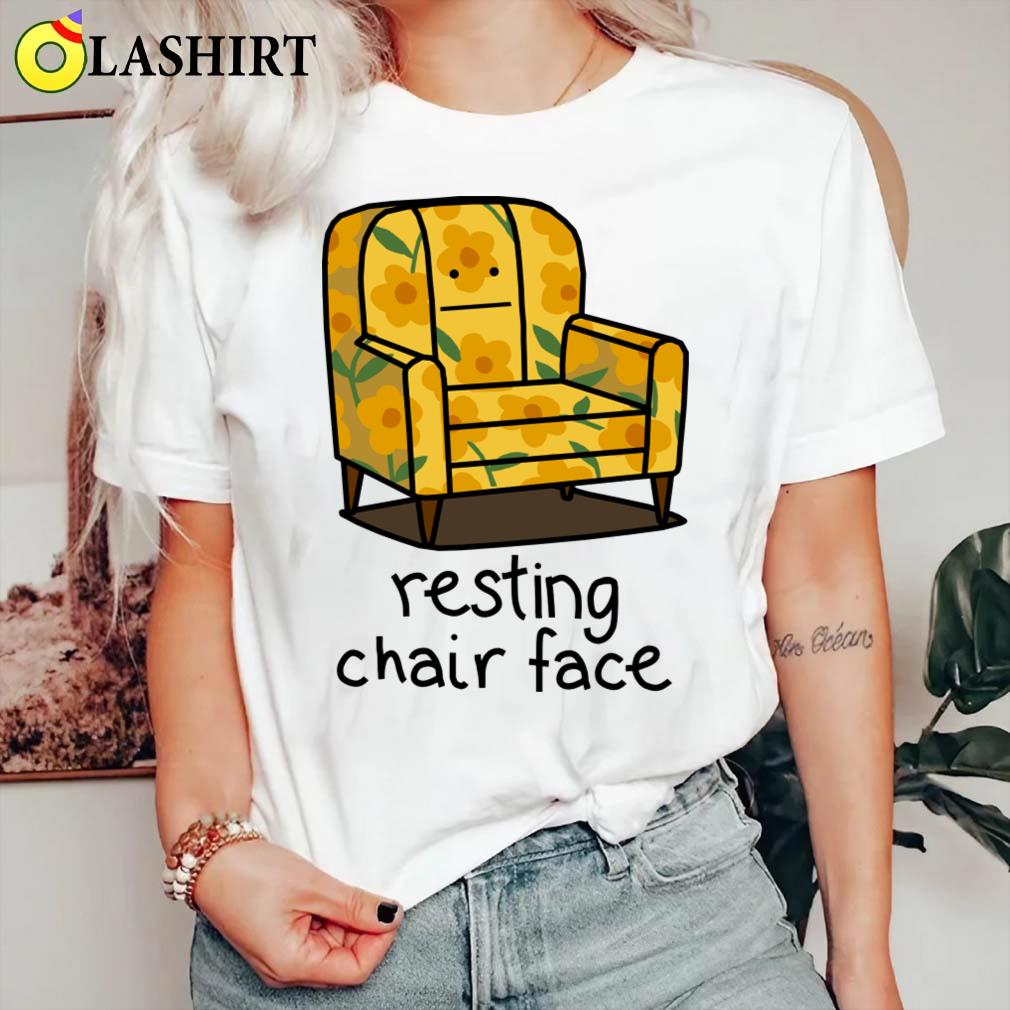Funny Buttercup Resting Chair Face T-shirt Classic Shirt
