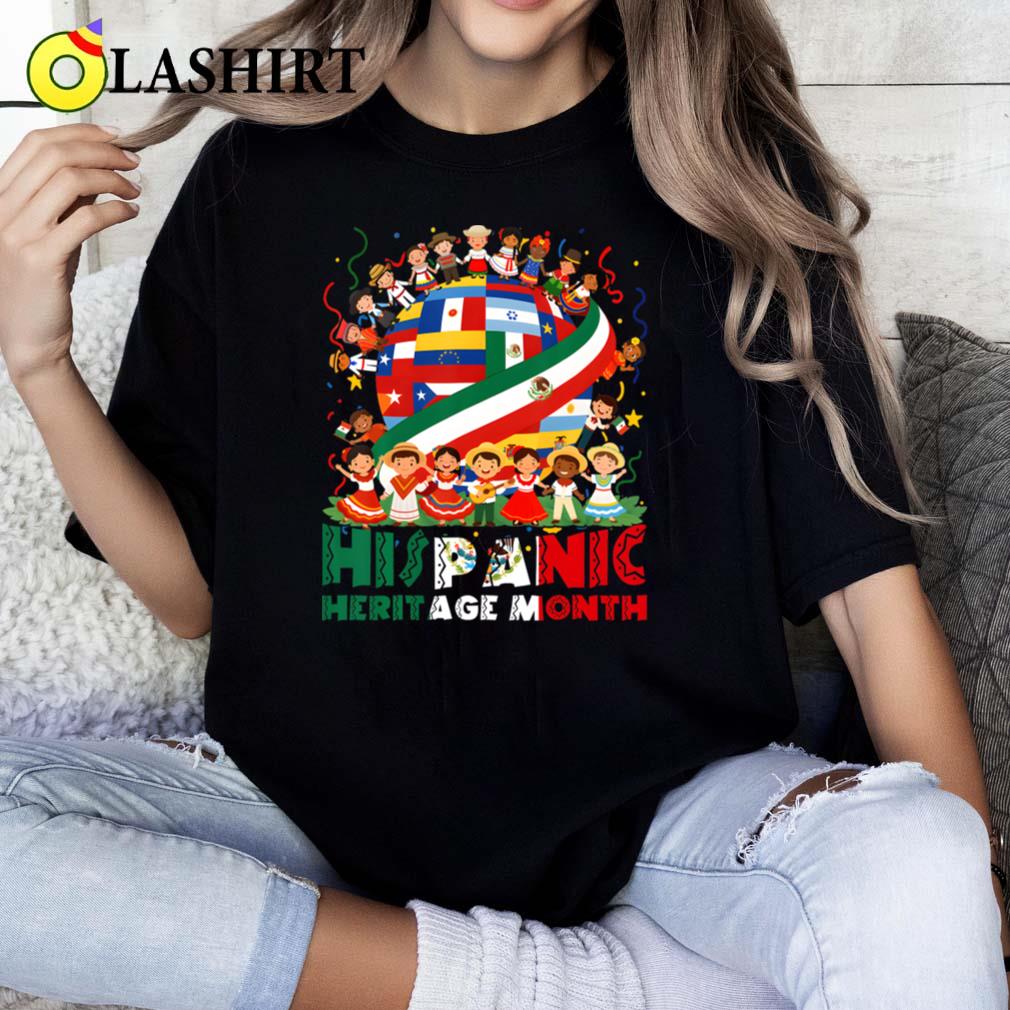 Hispanic Heritage Month Mexico All Latin T-shirt Classic Shirt