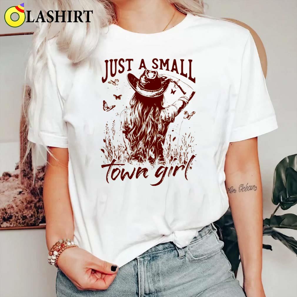 Just A Small Town Western Girl, Trendy Country Shirt Classic Shirt