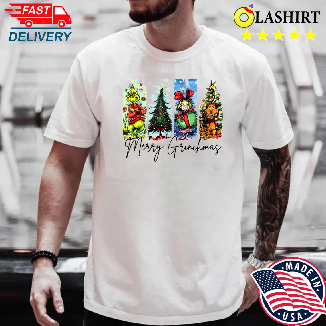 Merry Grinchmas T-shirt Best Sale