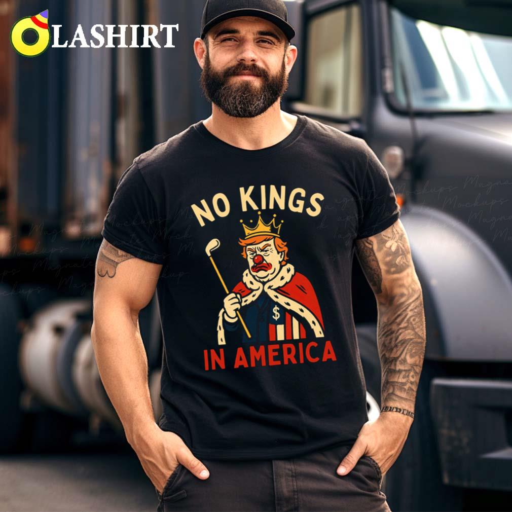 No Kings In America Anti-donald Trump, No Kings Day Shirt Best Sale