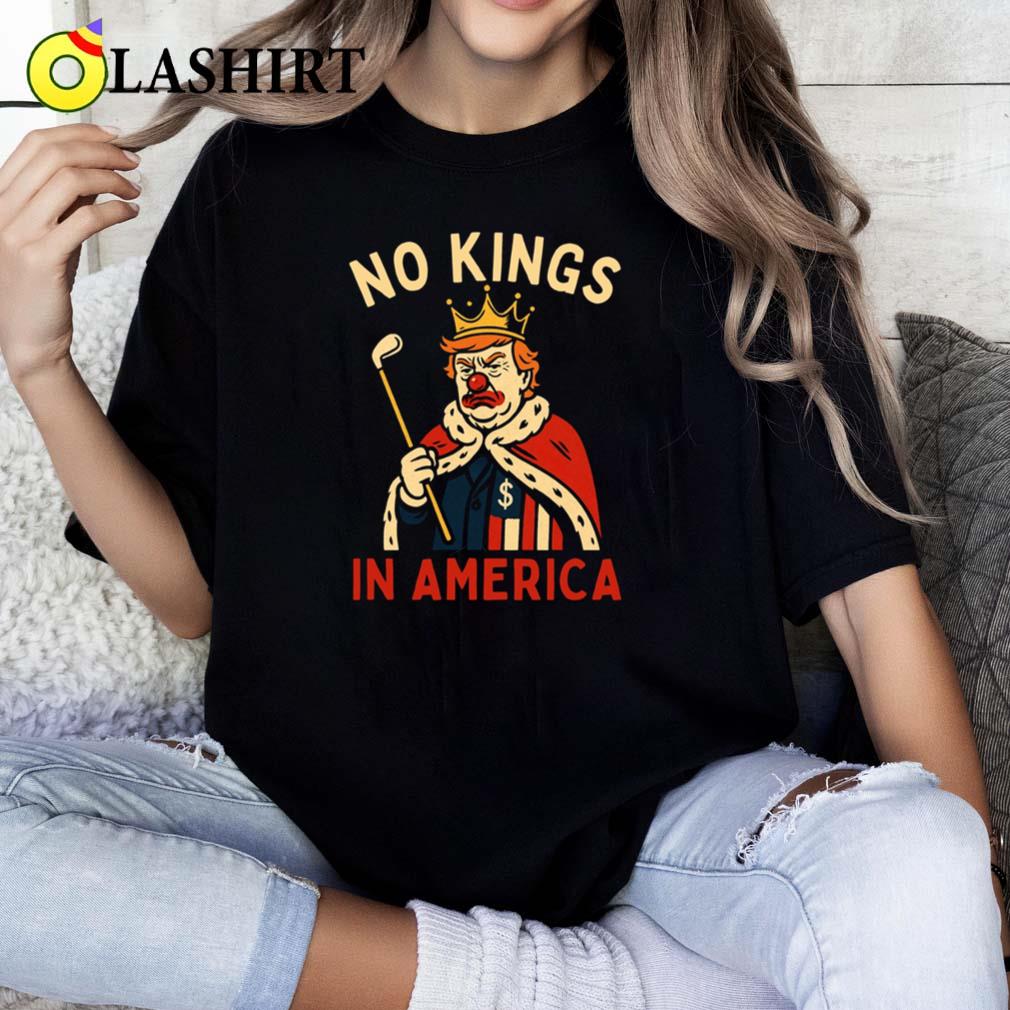 No Kings In America Anti-donald Trump, No Kings Day Shirt Classic Shirt