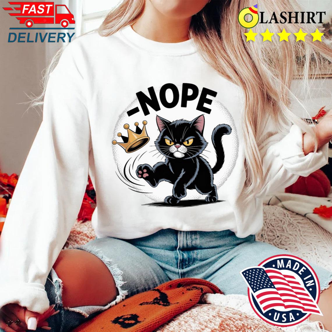 No Kings In America Shirt, Independence Day Usa Graphic Tee Sweater Shirt