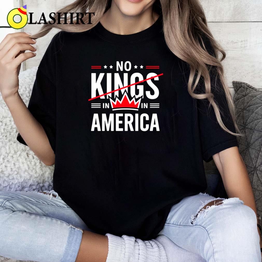 No Kings In America Sweatshirt, Anti-trump Shirt Classic Shirt