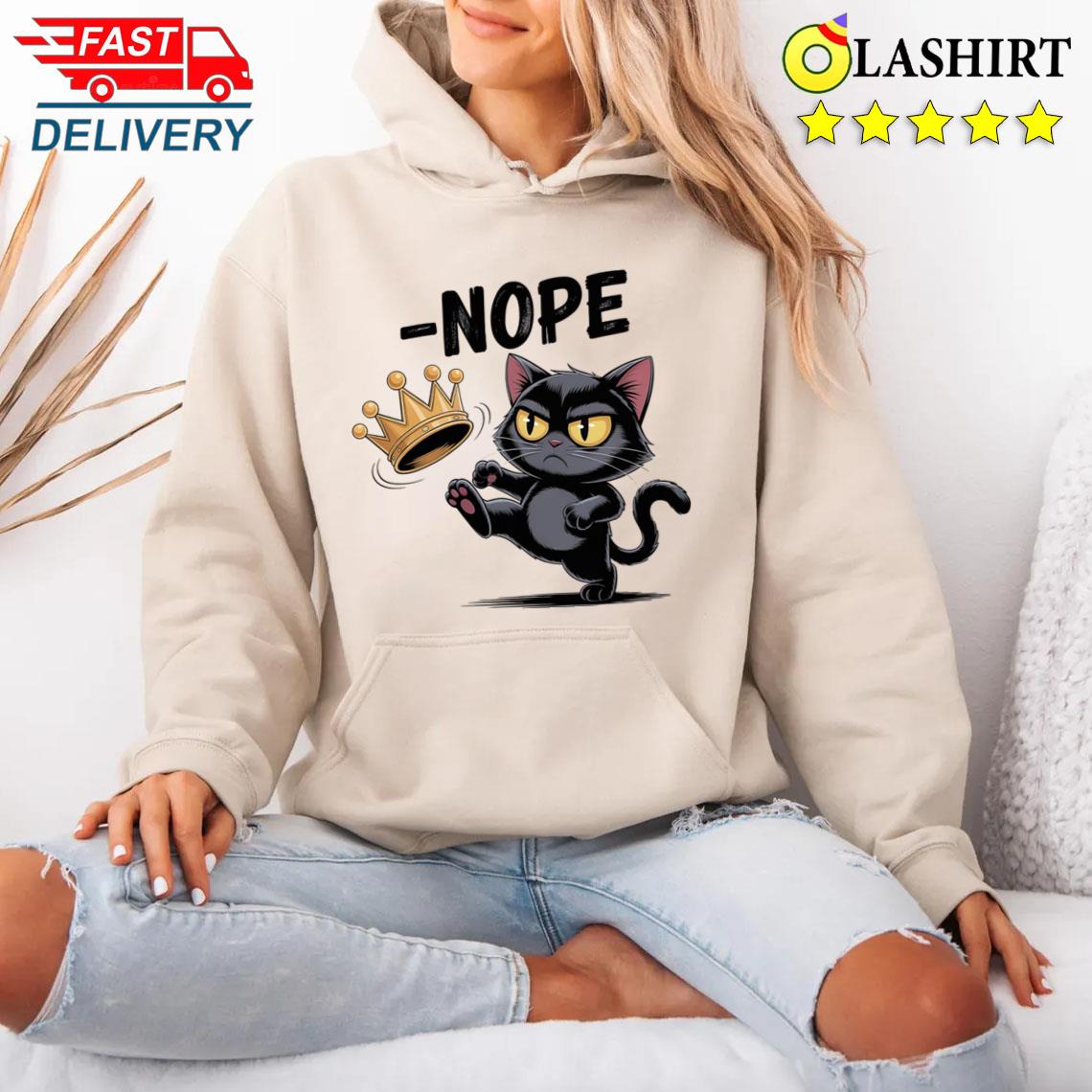 No Kings In America Usa T-shirt, Patriotic Freedom Tee Unisex Hoodie