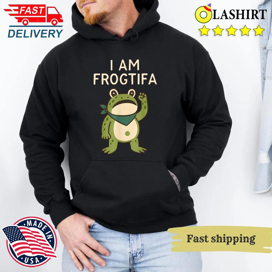 Portland Frog Meme T-shirt Unisex Hoodie