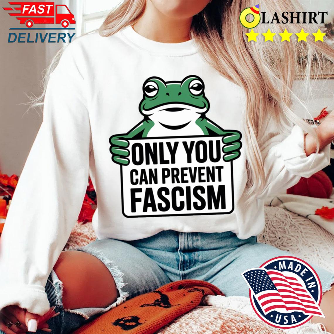 Portland Frog Protest Resist Fascist No Kings In America Anti Trump T-shirt Sweater Shirt