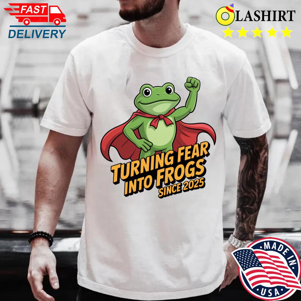 Portland Frog Protest Superhero Resist Anti Fascism No Kings In America T-shirt Best Sale