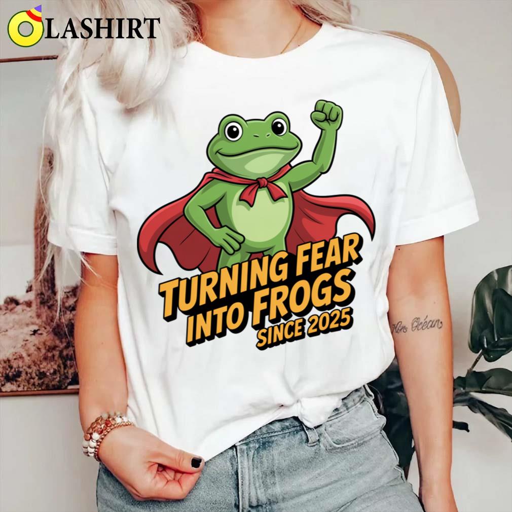Portland Frog Protest Superhero Resist Anti Fascism No Kings In America T-shirt Classic Shirt