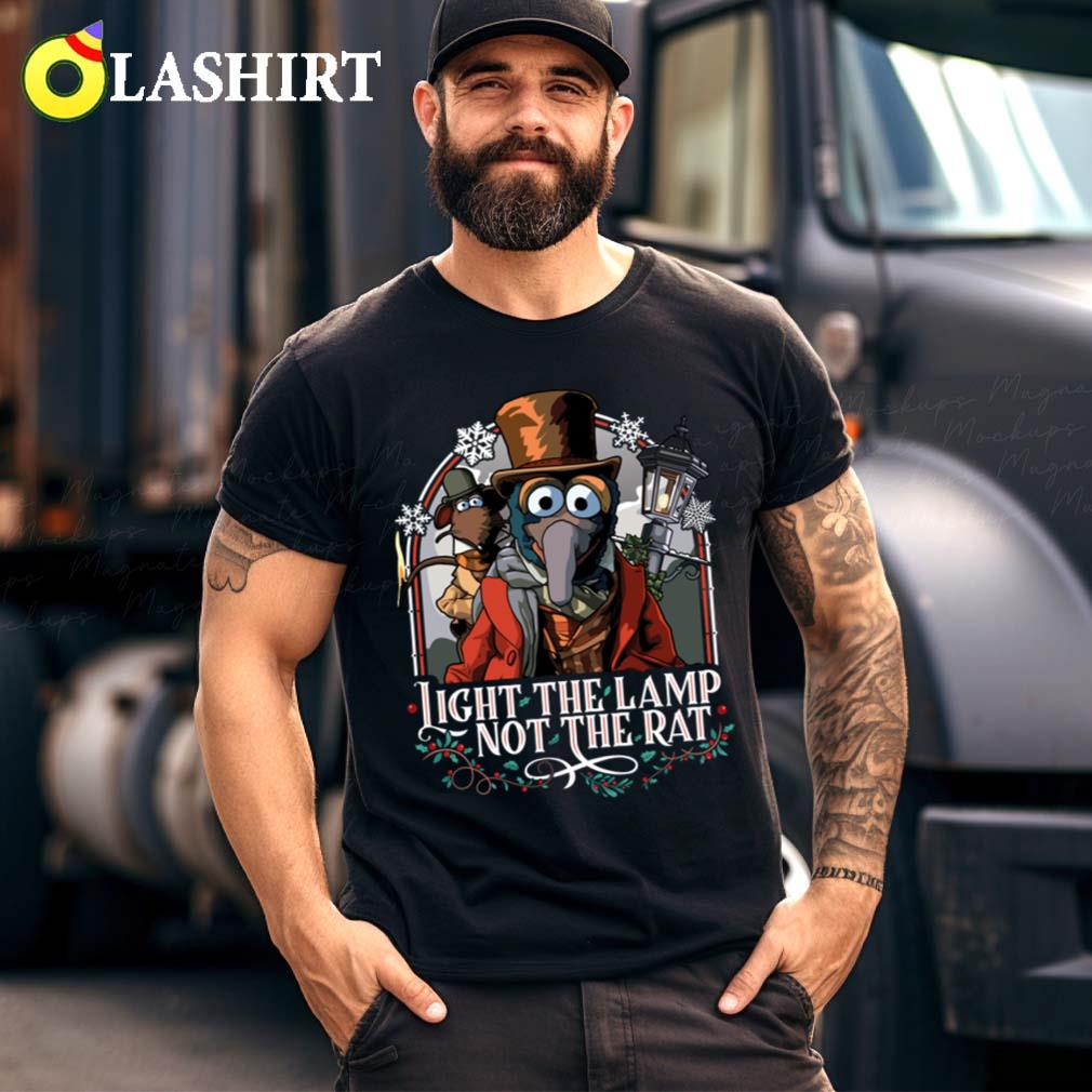 Muppet Christmas Carol - Light The Lamp Not The Rat T-shirt