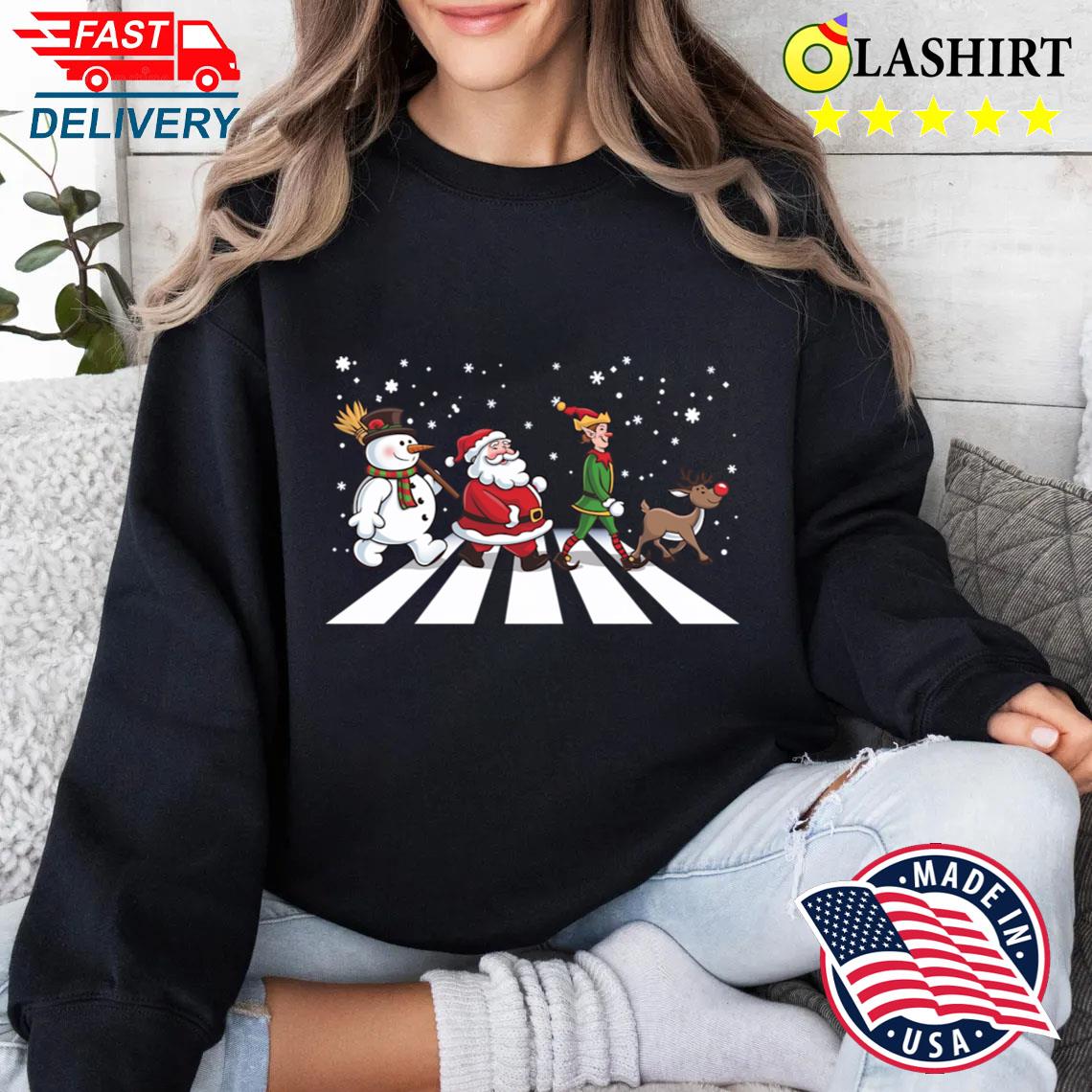 Classic Christmas Road T-shirt Sweater Shirt