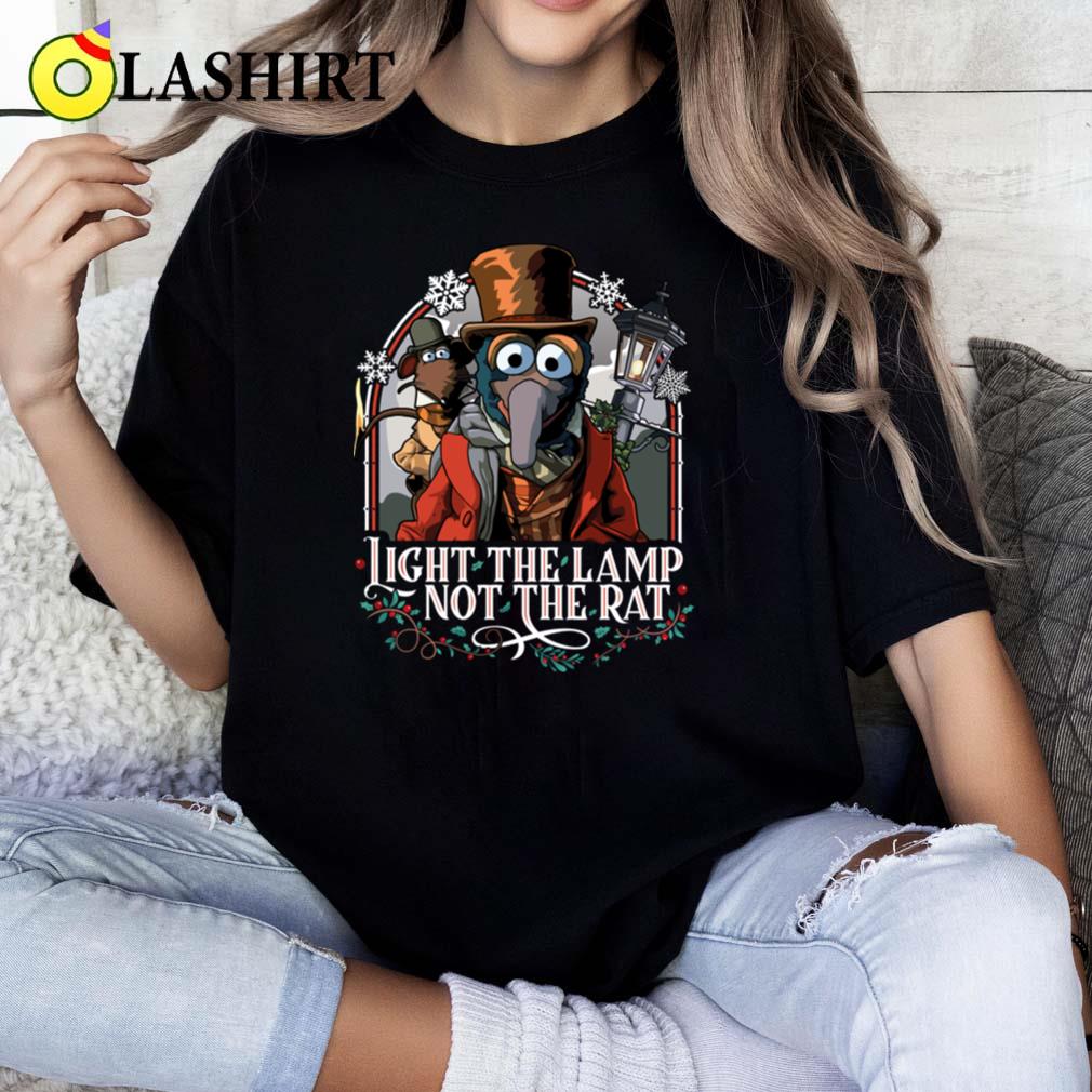 Muppet Christmas Carol - Light The Lamp Not The Rat T-shirt Classic Shirt