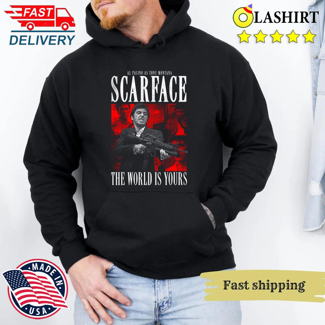 80s Scarface Movie T-shirt Unisex Hoodie