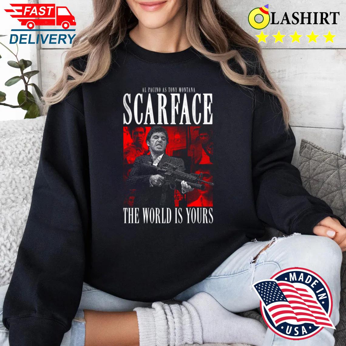 80s Scarface Movie T-shirt Sweater Shirt