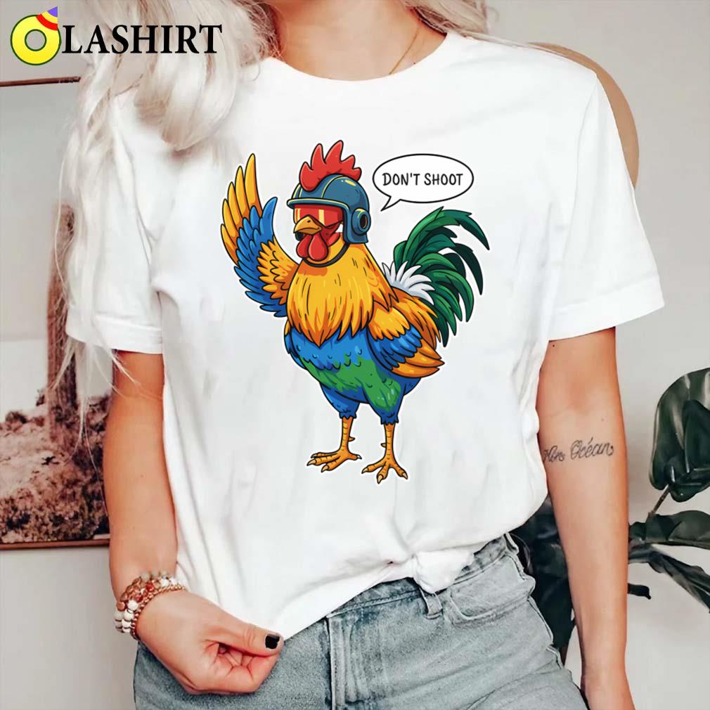 Arc Raiders Don't Shoot Gaming T-shirt Unisex Cotton Graphic Tee Classic Shirt