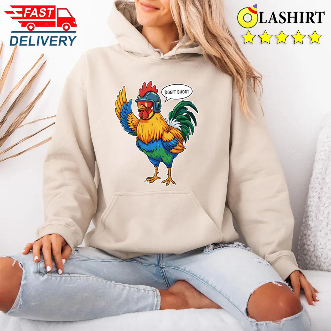 Arc Raiders Don't Shoot Gaming T-shirt Unisex Cotton Graphic Tee Unisex Hoodie