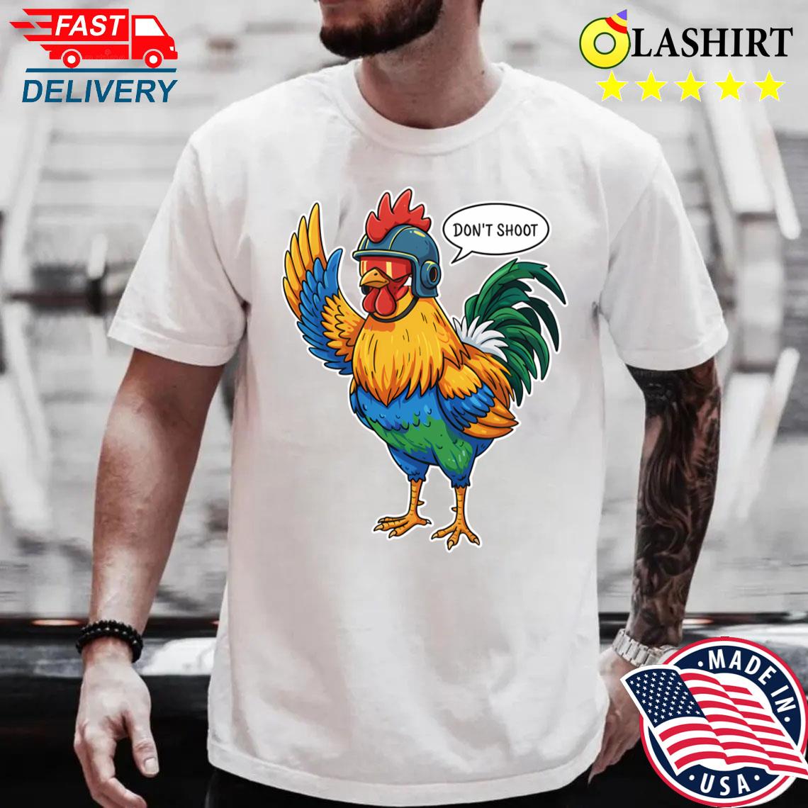 Arc Raiders Don't Shoot Gaming T-shirt Unisex Cotton Graphic Tee