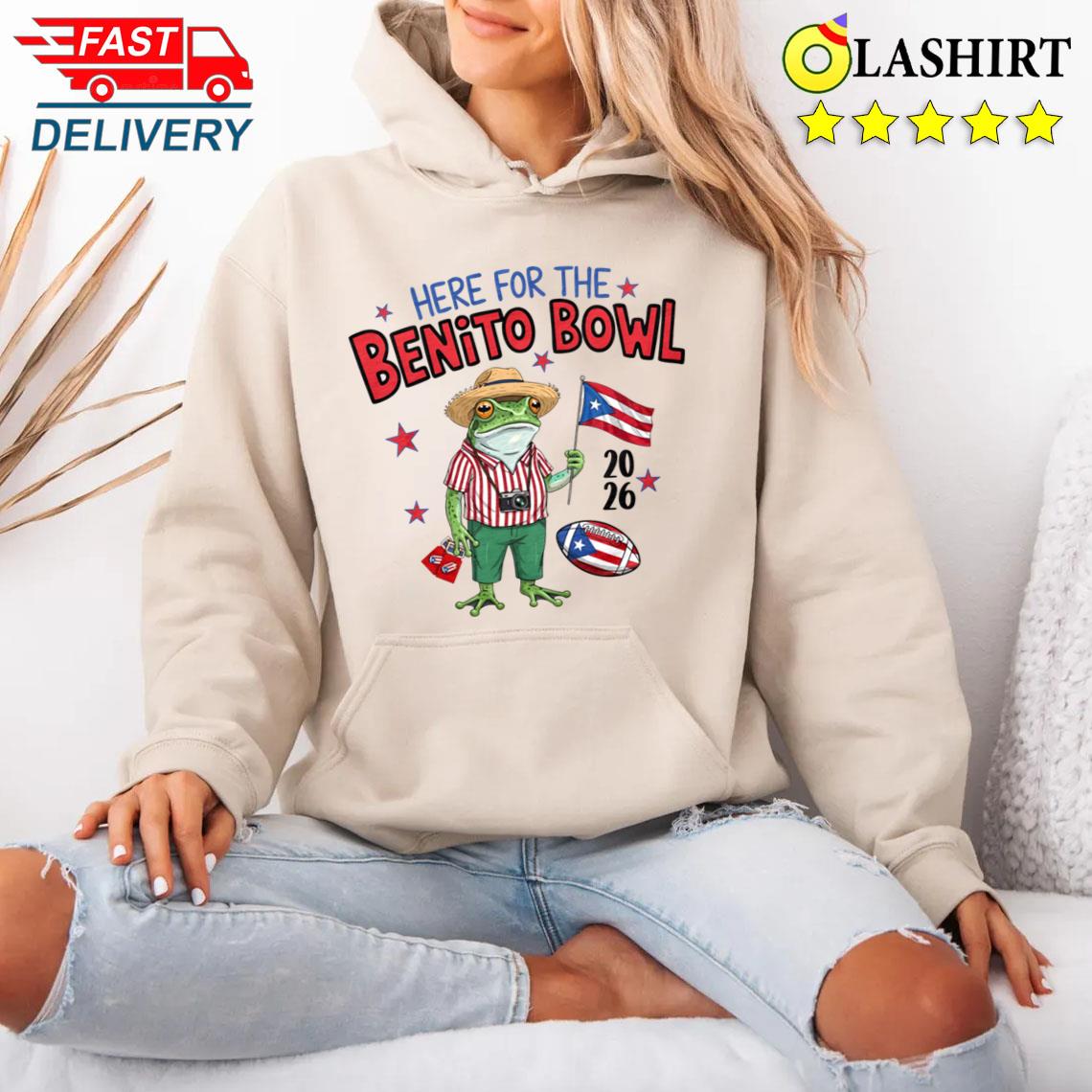 Benito Bowl Event Tee Bad Bunny Merchandise Fan T-shirt Unisex Hoodie Benito Bowl Event Tee Bad Bunny Merchandise Fan T-shirt Unisex Hoodie