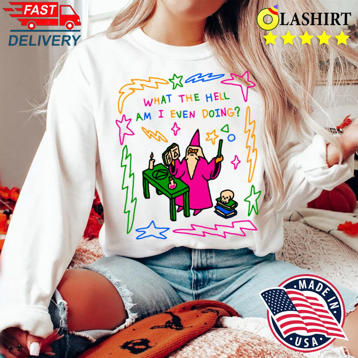 Bewildered Wizard T-shirt Sweater Shirt